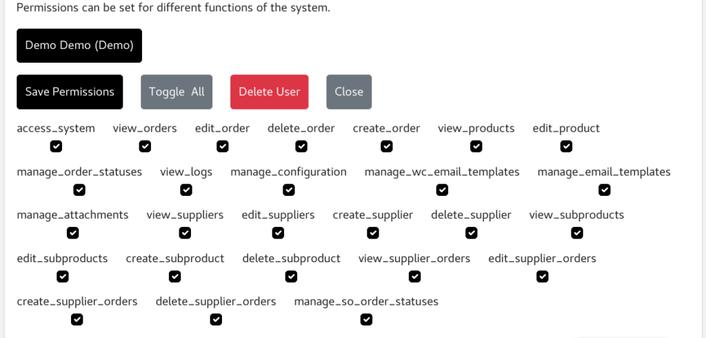 honeybadger.it platform user permissions