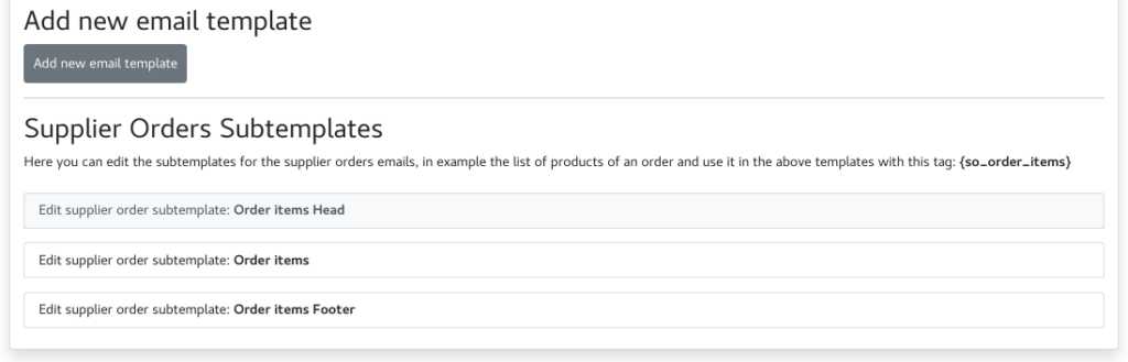 honeybadger.it platform supplier order subtemplates