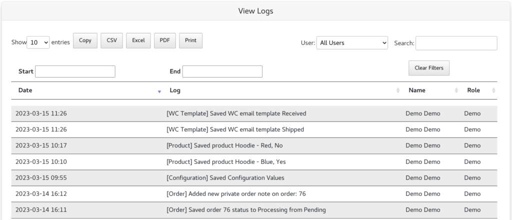 honeybadger.it platform logs